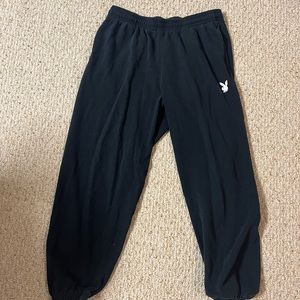 PlayBoy Sweatpants-Black-Men’s L